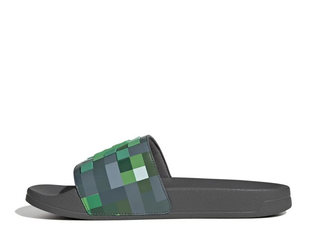 Minecraft Adilette Shower Slide Sandal - Men's