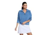 SKECHLUXE Elevate Quarter Zip Sweatshirt Blue view