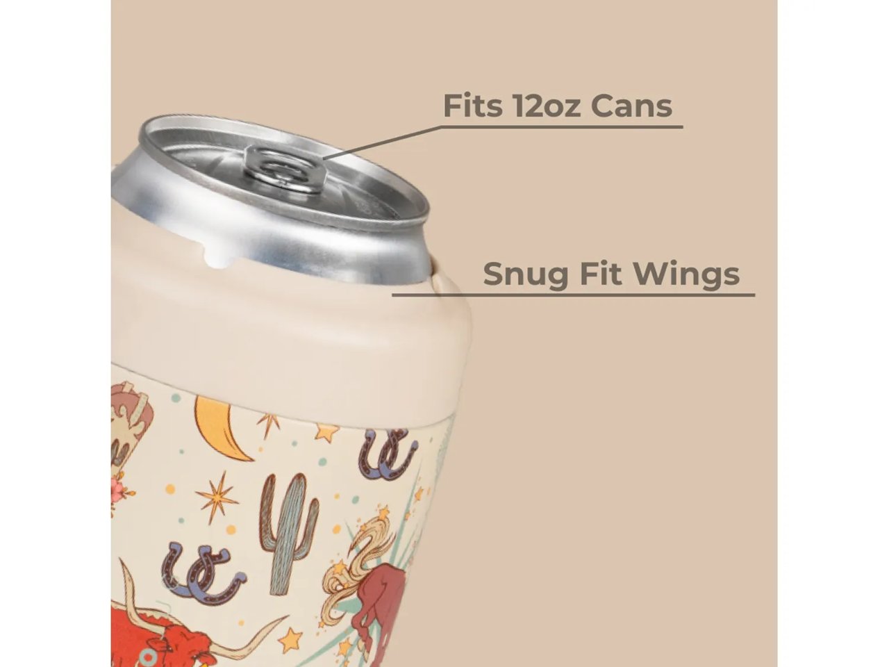 Standard Rodeo 12-oz. Can Cooler 