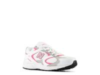 408 Sneaker - Kids' White/Pink view