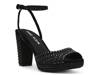 Vanna Platform Sandal Black view