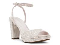 Vanna Platform Sandal Bone White view