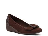 Wyatt Wedge Pump Chocolate Brown view