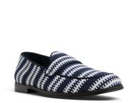 Waterfront Loafer Navy/White Stripe view