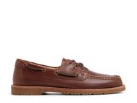 Mini Lug 3-Eye Topsider Boat Shoe Brown Leather view
