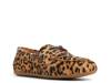 Slim Boat Shoe Light Brown/Black Leopard Print view