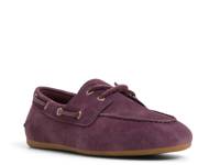 Slim Boat Shoe Plum view