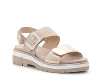 Marbella Wedge Sandal Beige view