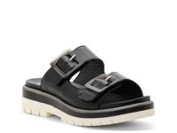 Marbella Wedge Sandal Black view