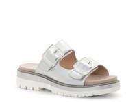 Marbella Wedge Sandal Silver view