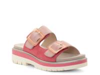 Marbella Wedge Sandal Pink view