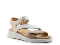 Marina Wedge Sandal Beige view