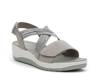 Niles Wedge Sandal Grey view