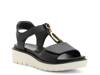 Belize Wedge Sandal Black view