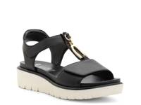 Belize Wedge Sandal Black view