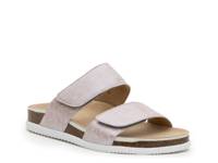 Serra Sandal Pink Metallic Leather view