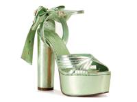 Crawley Platform Sandal Dark Green view