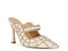 Enya Mary Jane Mule Silver Metallic view