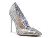 Garnet Pump Silver Metallic view