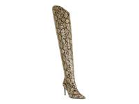 Tarrant Over-The-Knee Boot Brown Snake Print view