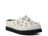 Voncile Platform Clog Bone White view
