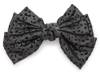 Leopard Print Oversized Bow Hair Clip Black Leopard Print view