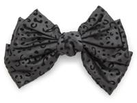 Leopard Print Oversized Bow Hair Clip Black Leopard Print view
