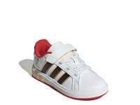 Mickey Mouse Grand Court Sneaker - Kids' White view