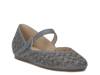 Cyrena Mary Jane Flat Grey view