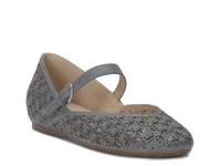 Cyrena Mary Jane Flat Grey view