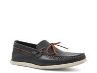 Starboard Boat Shoe Black Leather view