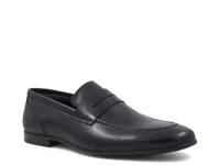 Valerio Penny Loafer Black Leather view