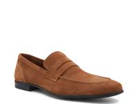 Valerio Penny Loafer Cognac Suede view