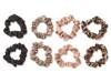 Animal Print Mini Scrunchies Set - 8 Pack Multicolor view