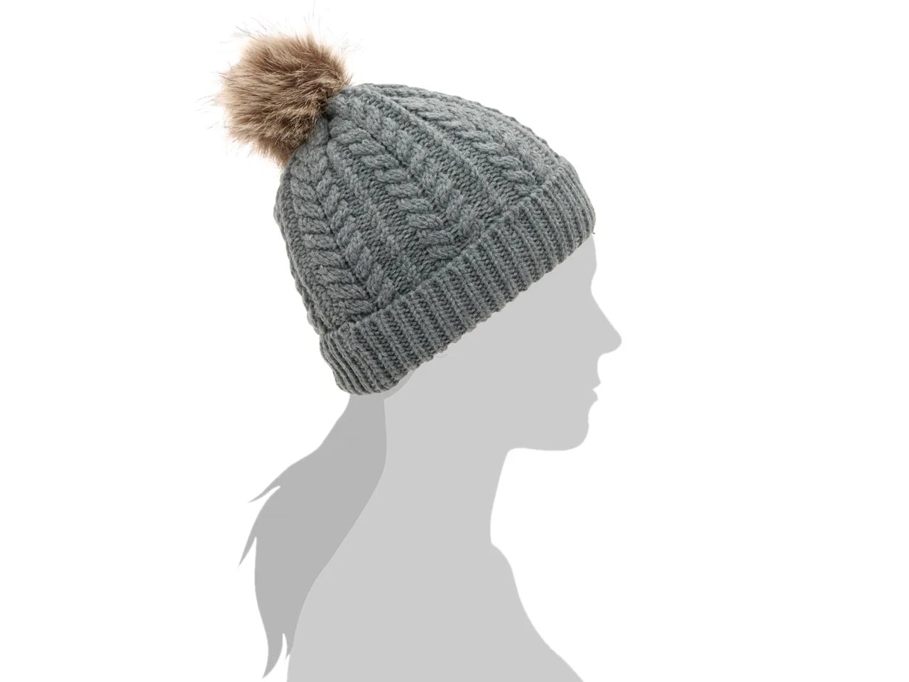 Chunky Knit Pom Beanie