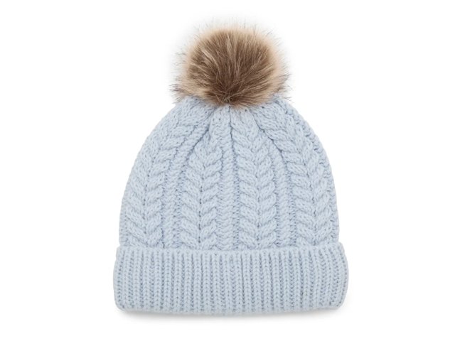 Chunky Knit Pom Beanie