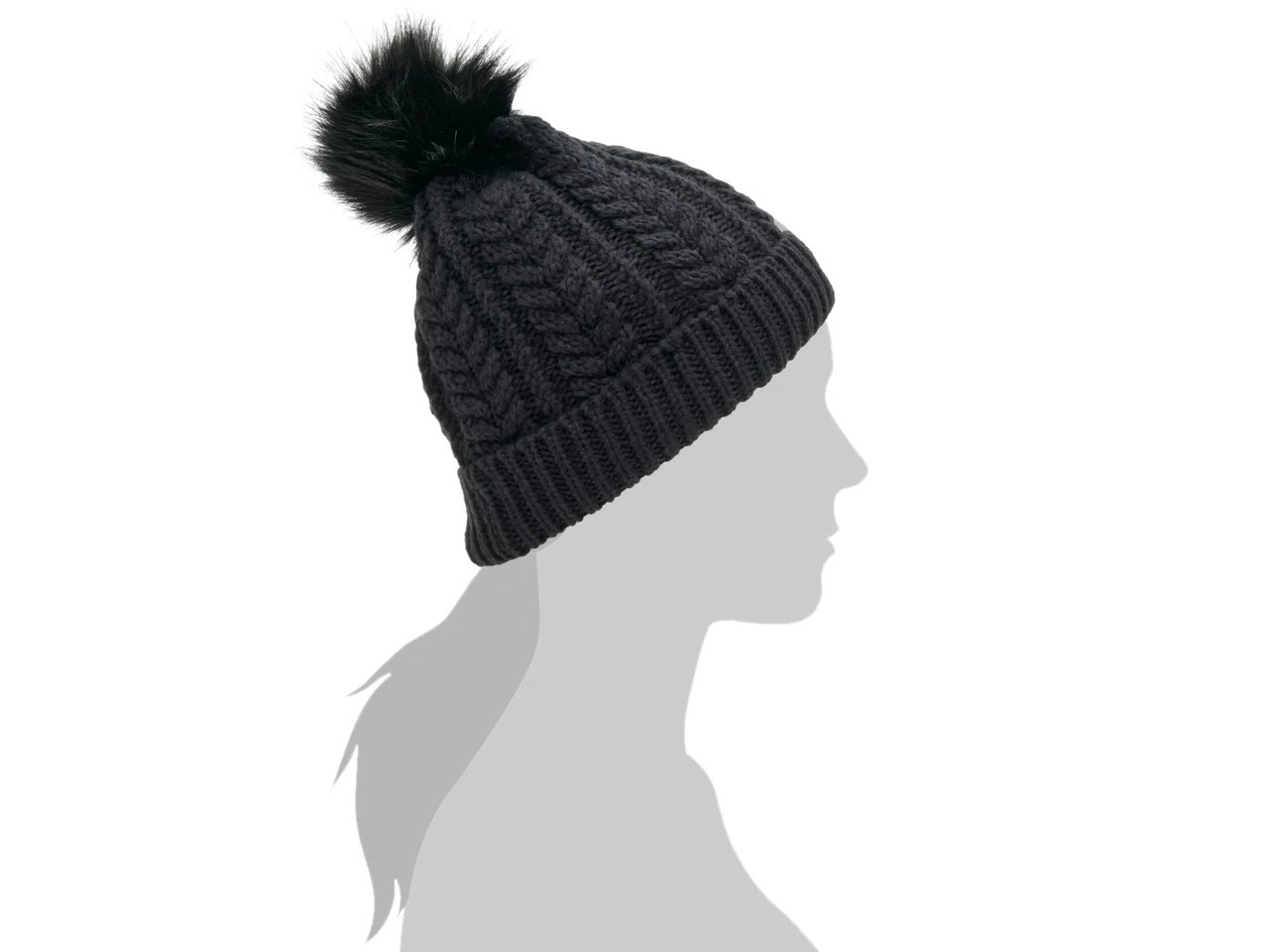 Chunky Knit Pom Beanie