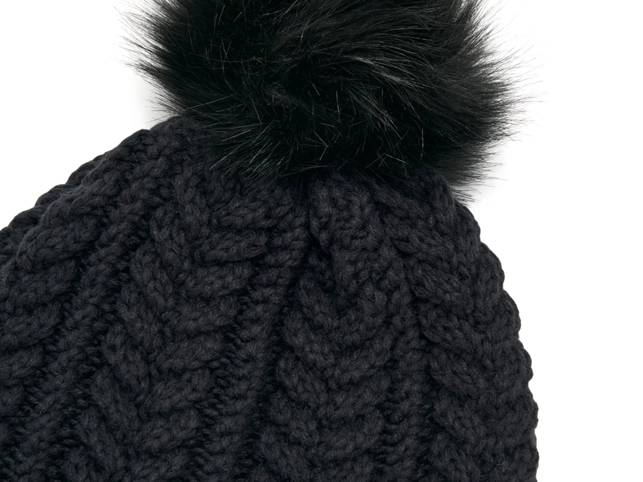 Chunky Knit Pom Beanie