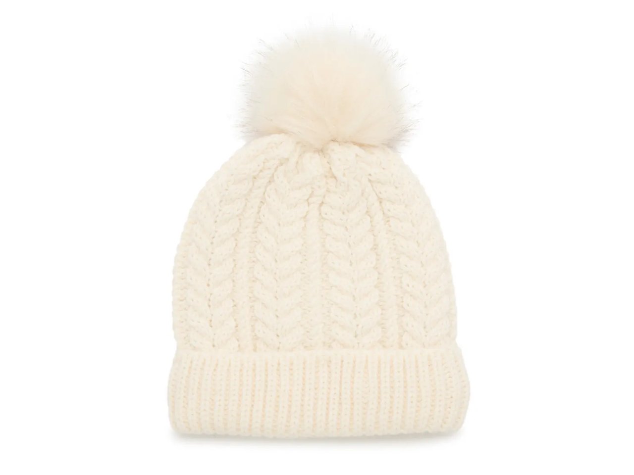 Chunky Knit Pom Beanie