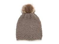 Popcorn Pom Beanie Taupe view