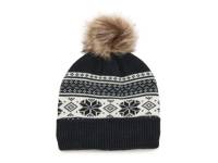 Nordic Pom Beanie Black view
