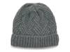 Cable Knit Beanie Grey view
