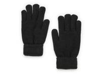 Knitted Cuff Gloves Black view