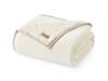 Hallie Trim Throw Blanket Snow White view