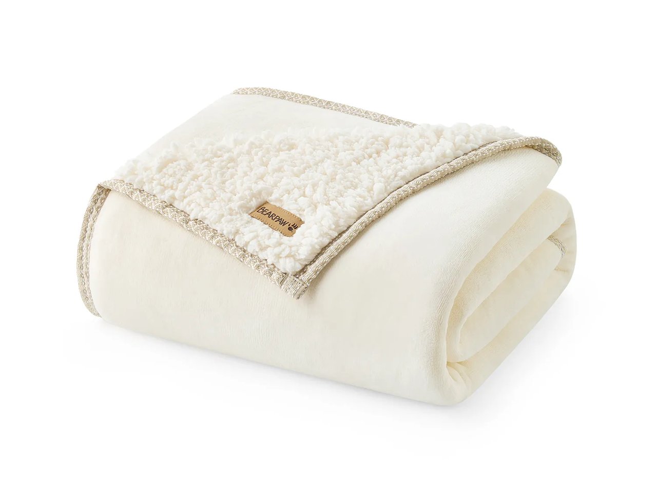 Hallie Trim Throw Blanket