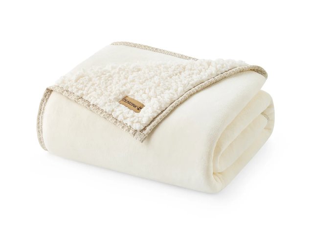 Hallie Trim Throw Blanket