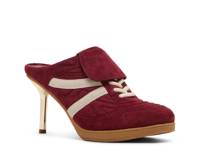Kadin Mule Burgundy Suede view