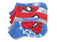 Spider-Man Kids' No Show Socks - 5 Pack Multicolor view
