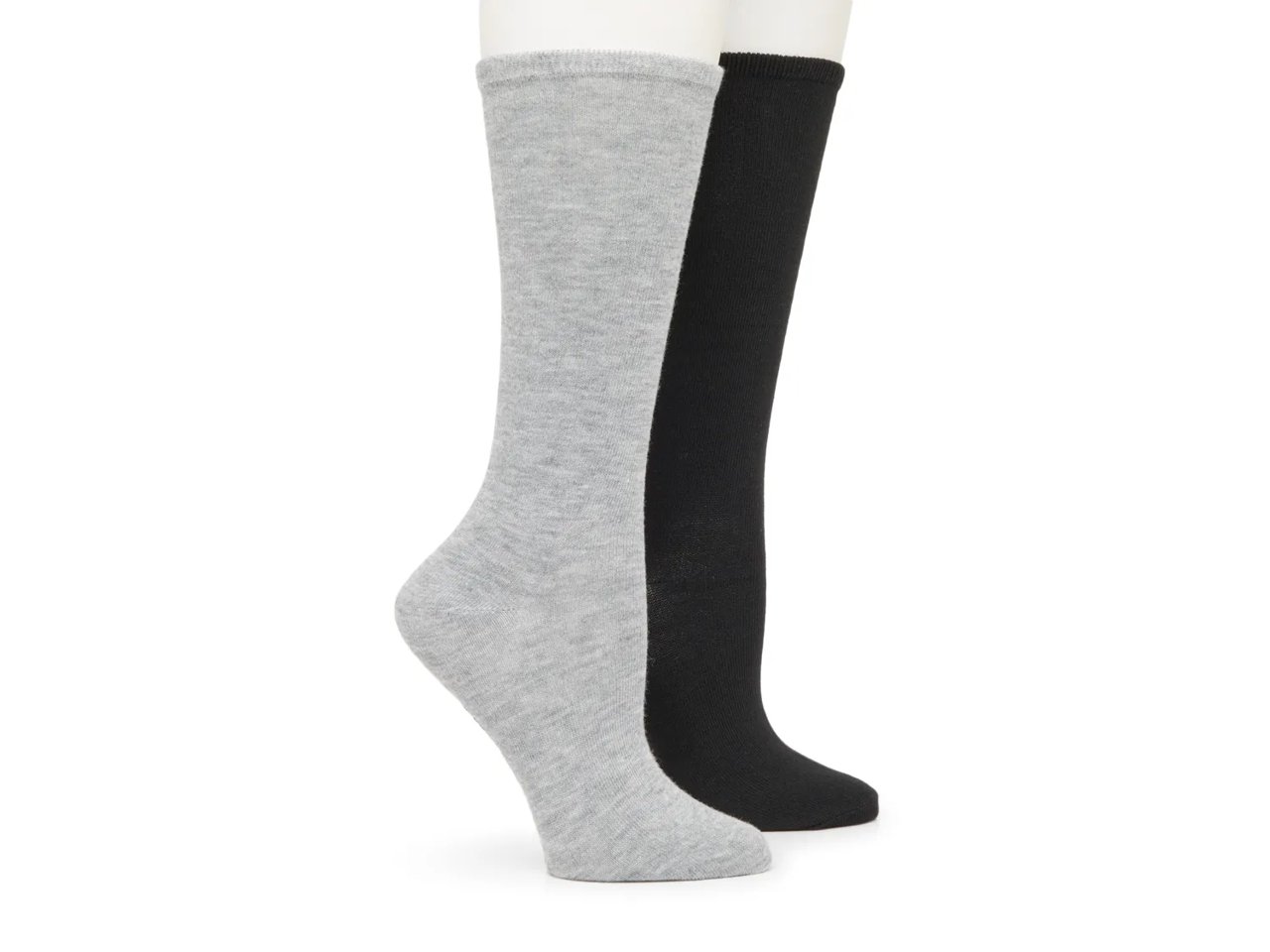 Solid Slouch Women's Crew Socks - 2 Pack