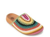 Bolinas Crochet Clog Multicolor Stripe view